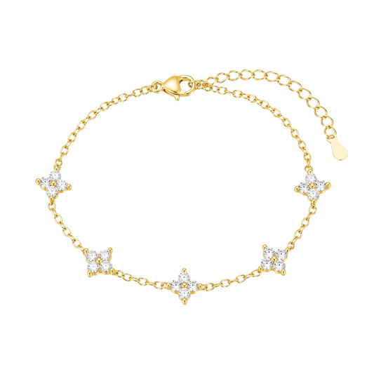 The Gold Dainty “Blossom” Bracelet