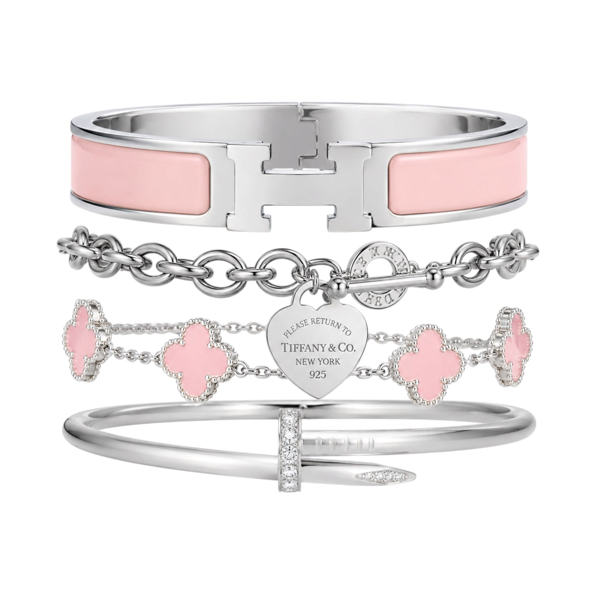 The Silver “Bubblegum” Stack