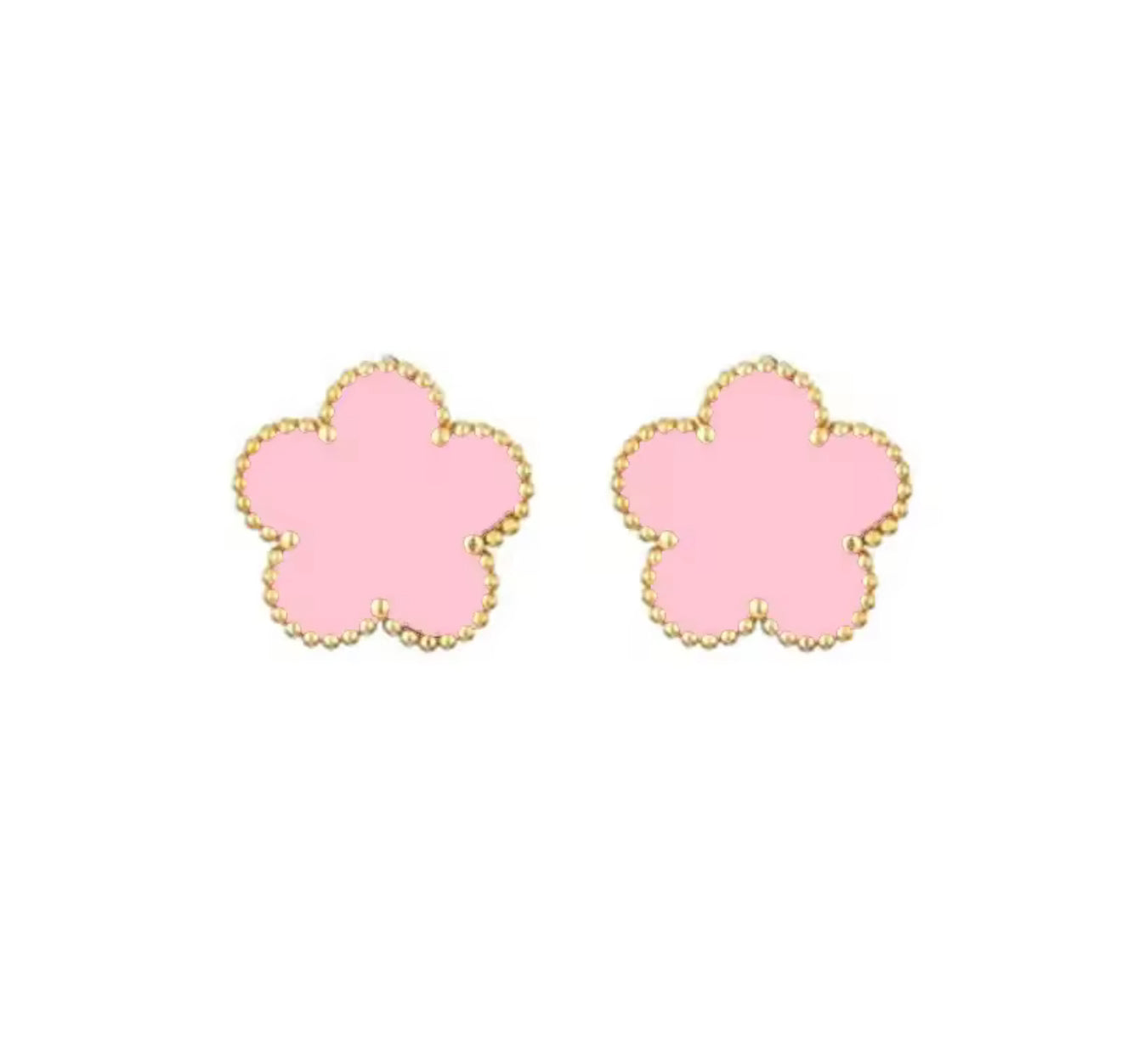 Gold Rosá clover earrings (PRE-ORDER)