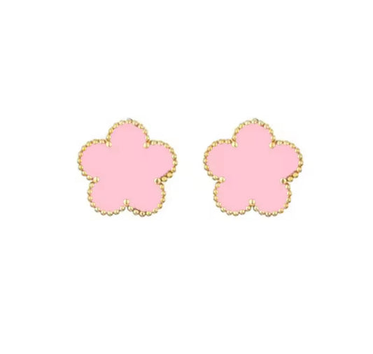 Gold Rosá clover earrings (PRE-ORDER)