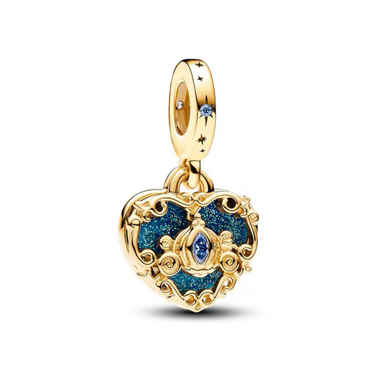 Blue carriage charm (PRE-ORDER)