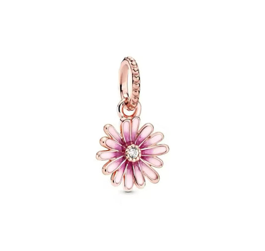 Rose gold daisy charm (PRE-ORDER)
