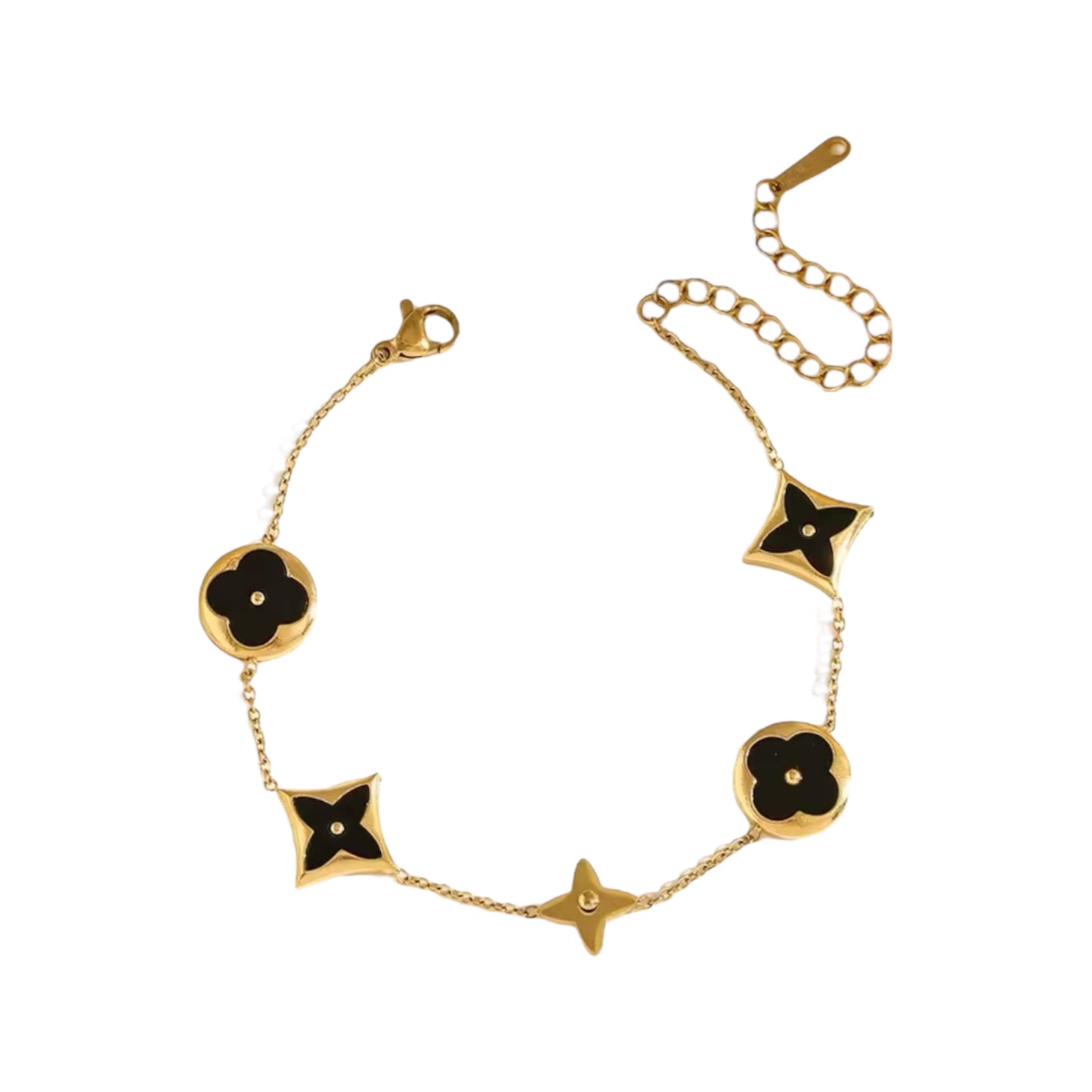 Black Blossom Luxe Bracelet