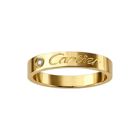 The Gold Diamond “Camilla” Ring