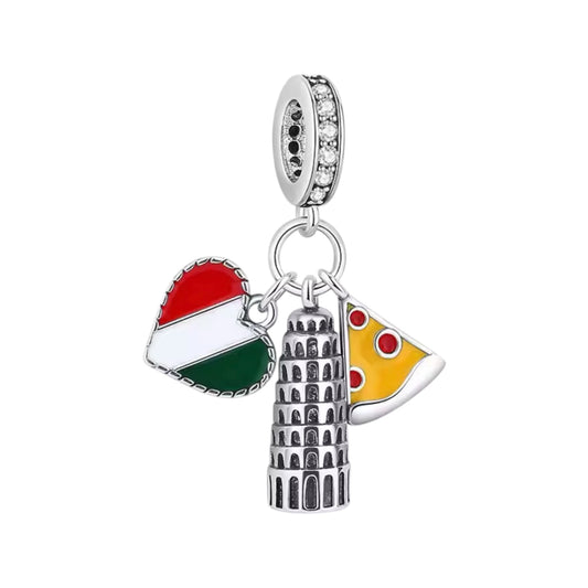 I Love Italy Charm