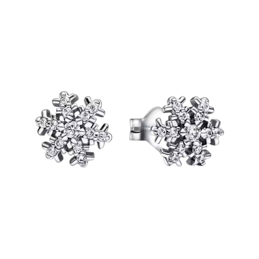 Diamond Snowflake Studs (PRE-ORDER)