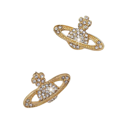 Planet earrings
