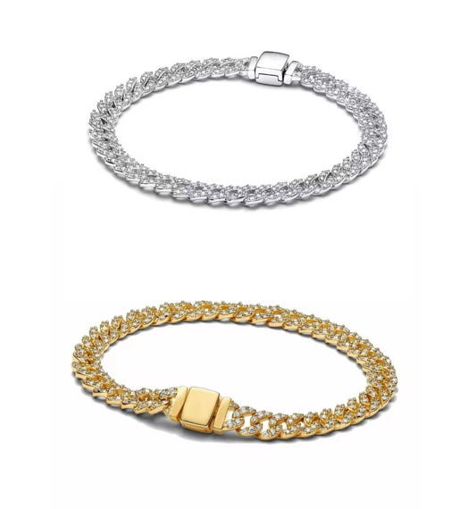 Diamond cuban bracelet (PRE-ORDER)