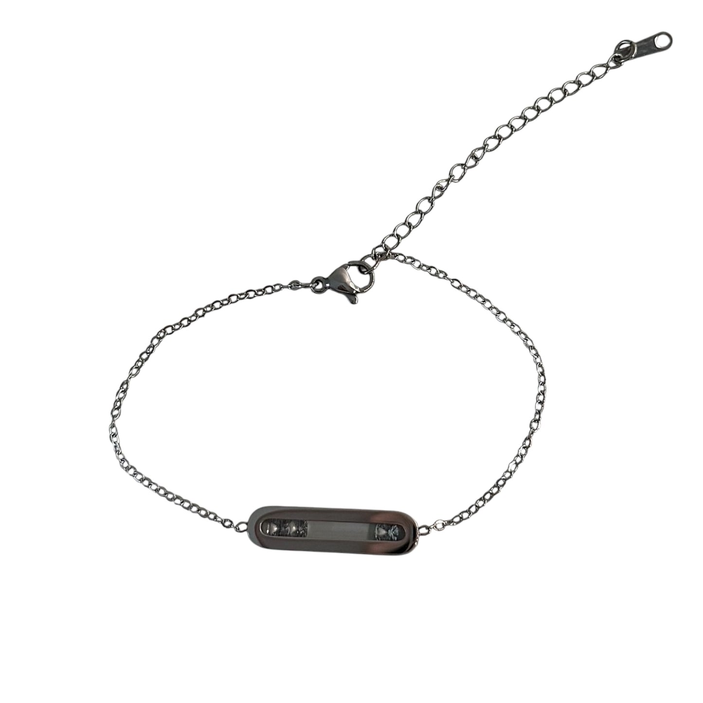 The Silver Crystal “Maddie” Bracelet