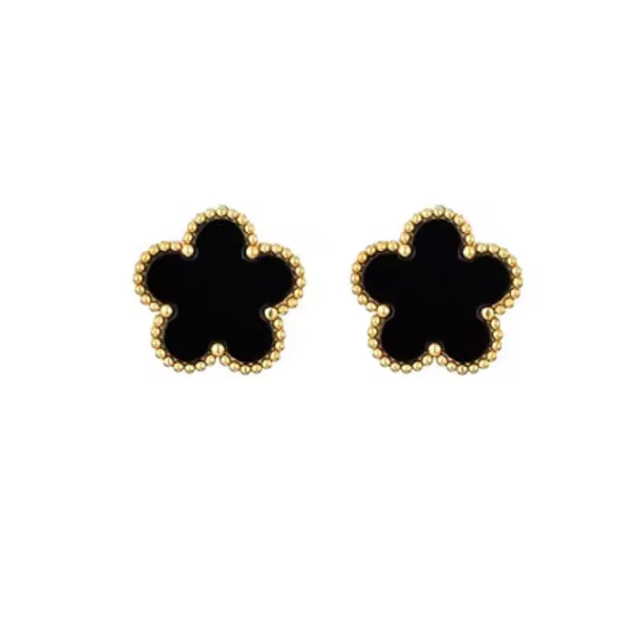 Gold Ash clover earrings (PRE-ORDER)
