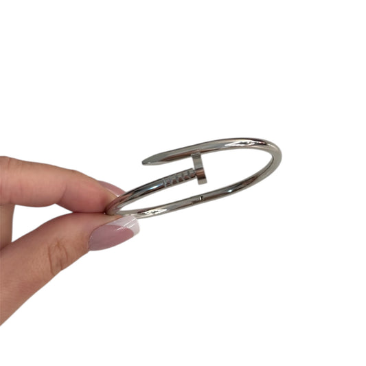 The Silver “Camilla” Nail Bangle