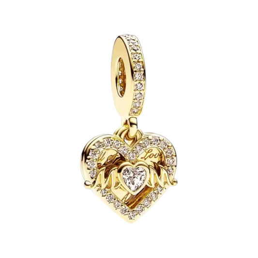 Diamond Mom Dangle Charm