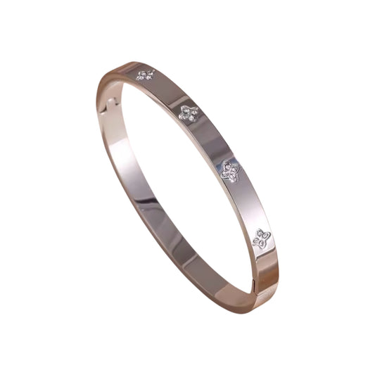 The Silver “Starlight” Bangle