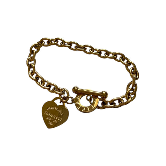 The Gold Heart Lock “Talia” Bracelet