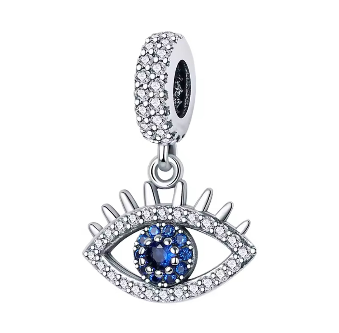 Diamond evil eye charm (PRE-ORDER)