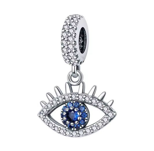 Diamond evil eye charm (PRE-ORDER)