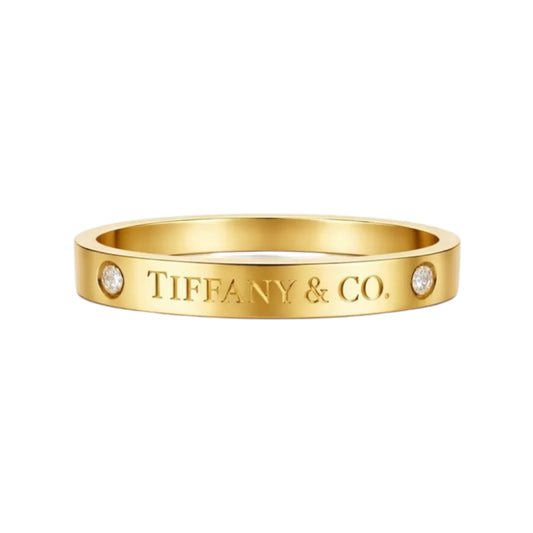 The Gold Diamond “Talia” Ring