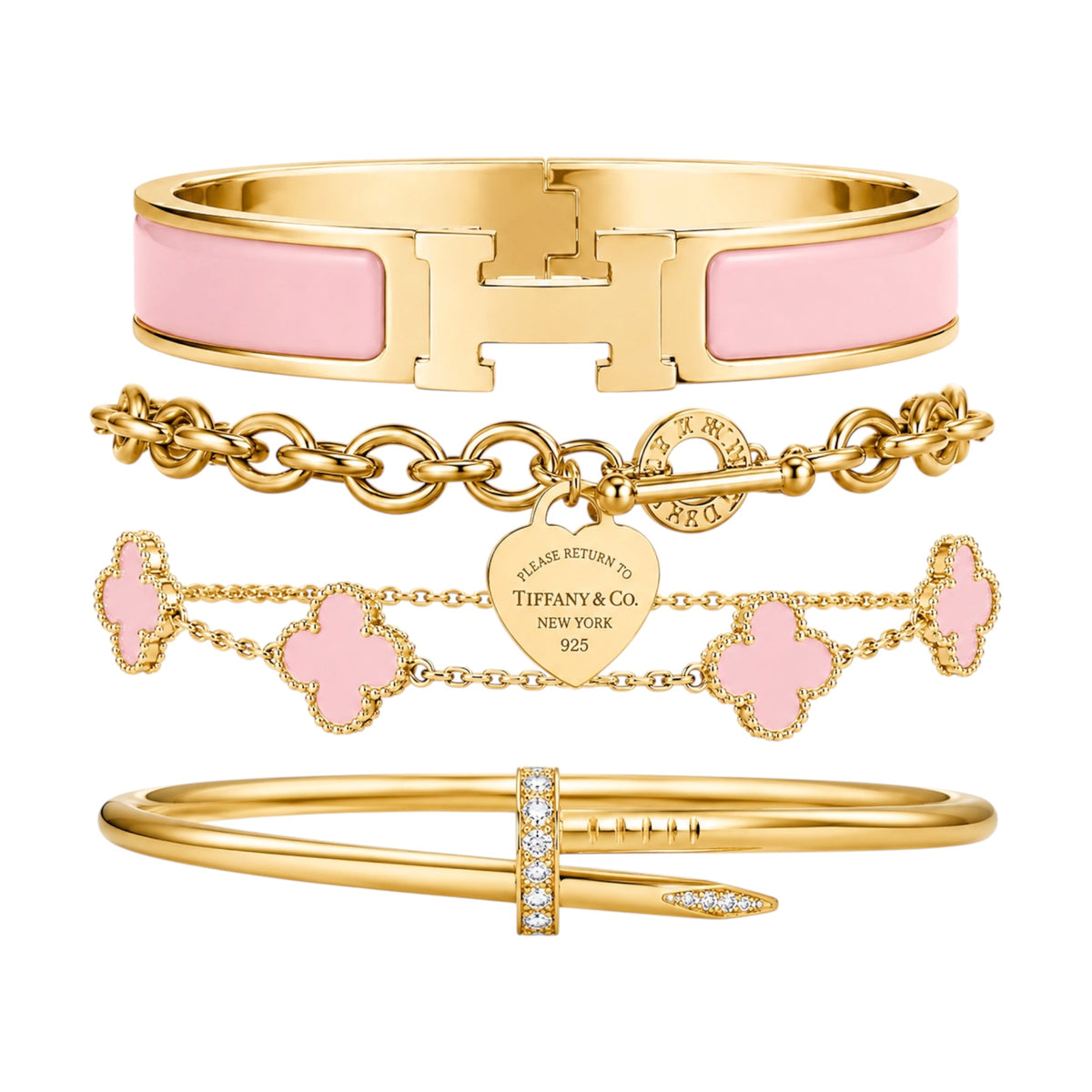 The Gold “Bubblegum” Stack
