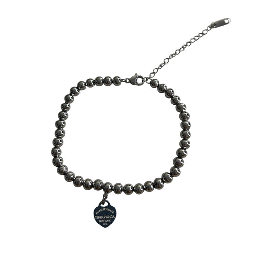 T Pink heart bubble bracelet