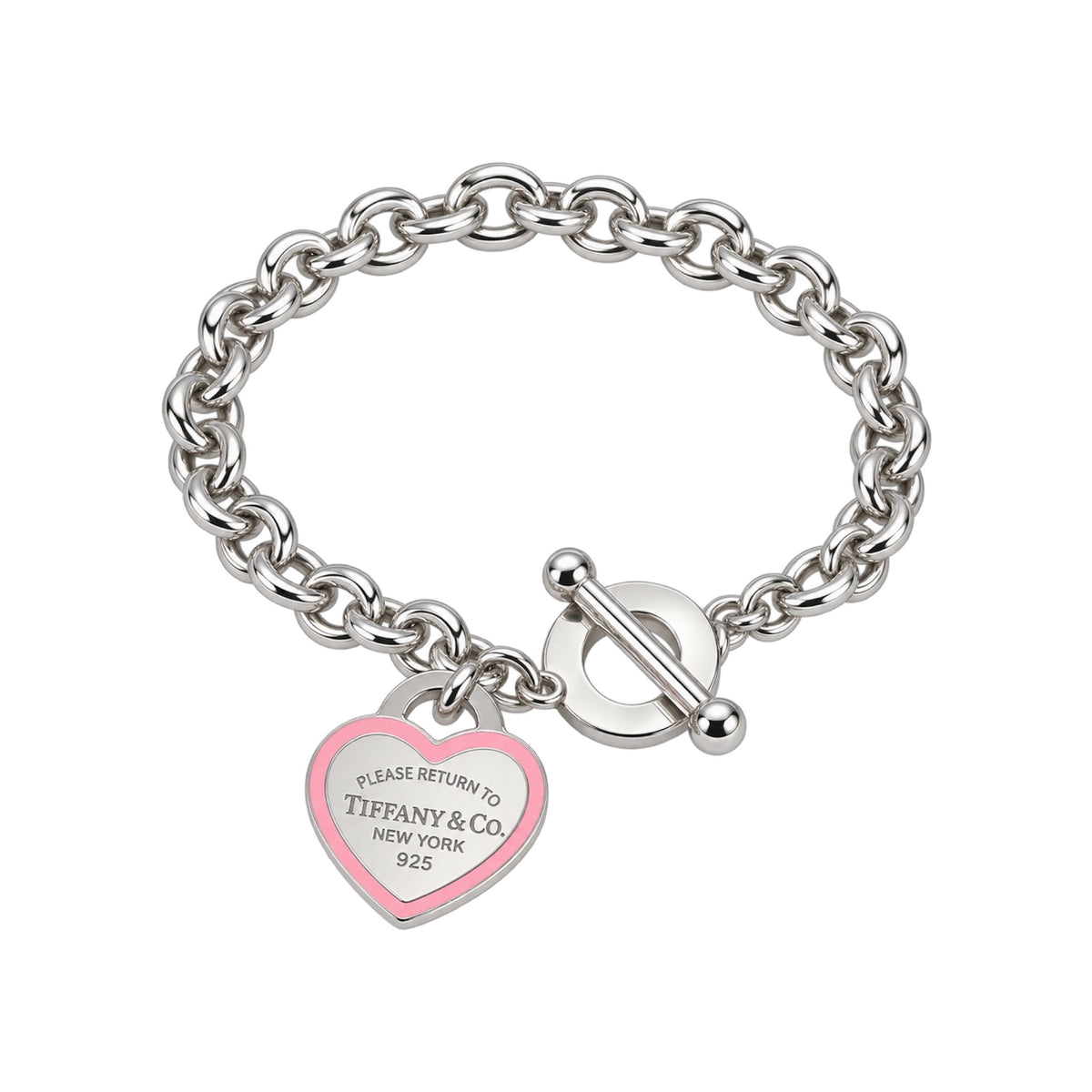 The Pink Heart Lock “Talia” Bracelet