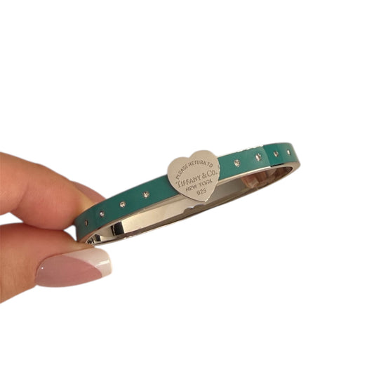 The Turquoise Heart “Talia” Bangle
