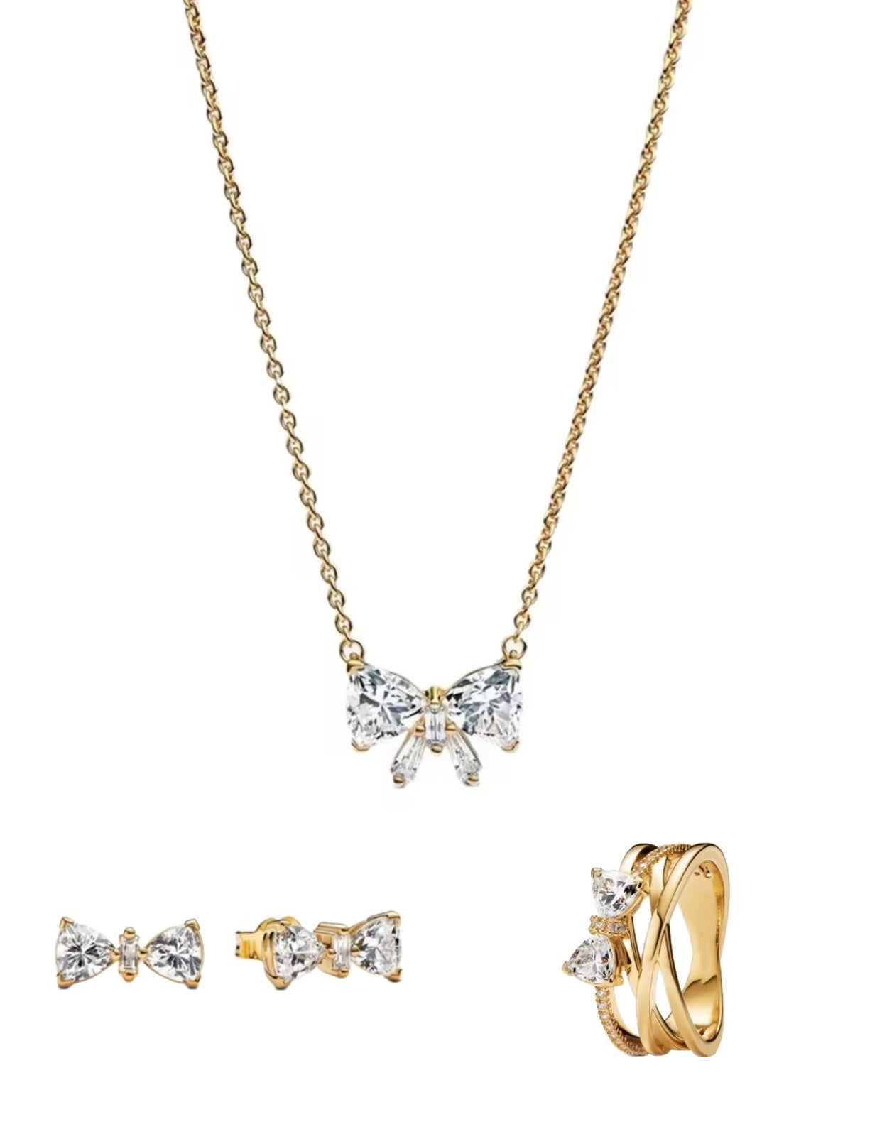 Gold bow set (PRE-ORDER)