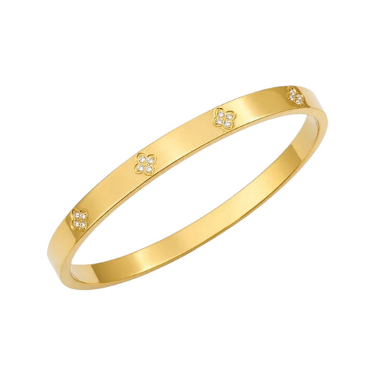 The Gold “Starlight” Bangle