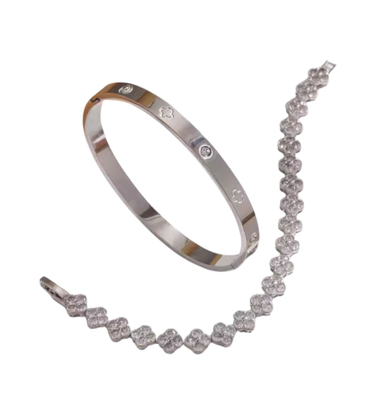 Silver Sofia Stack (PRE-ORDER)