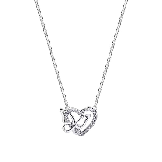 The “Fluttering Hearts” Necklace