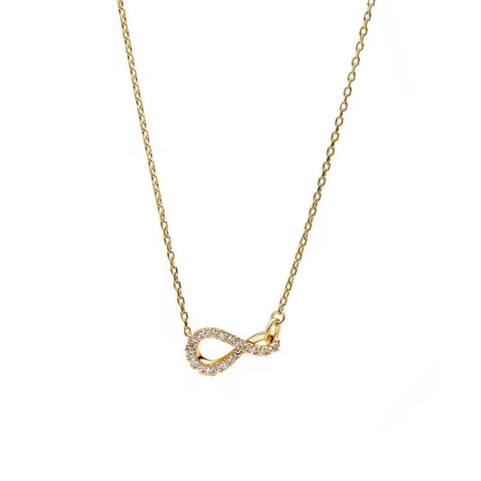 Infinity Diamond Necklace