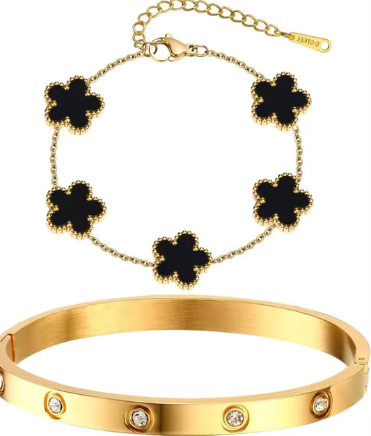 Clover stack *Black & Gold* (PRE-ORDER)