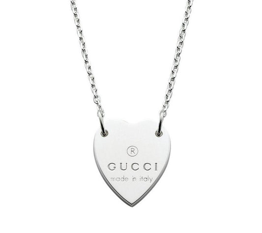 G heart necklace