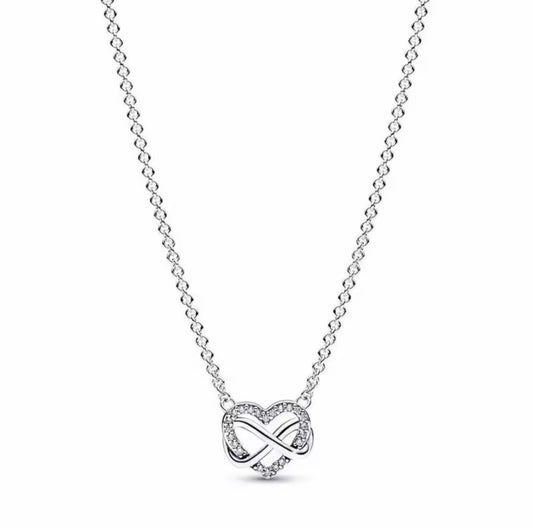 Silver Infinite love necklace (PRE-ORDER)