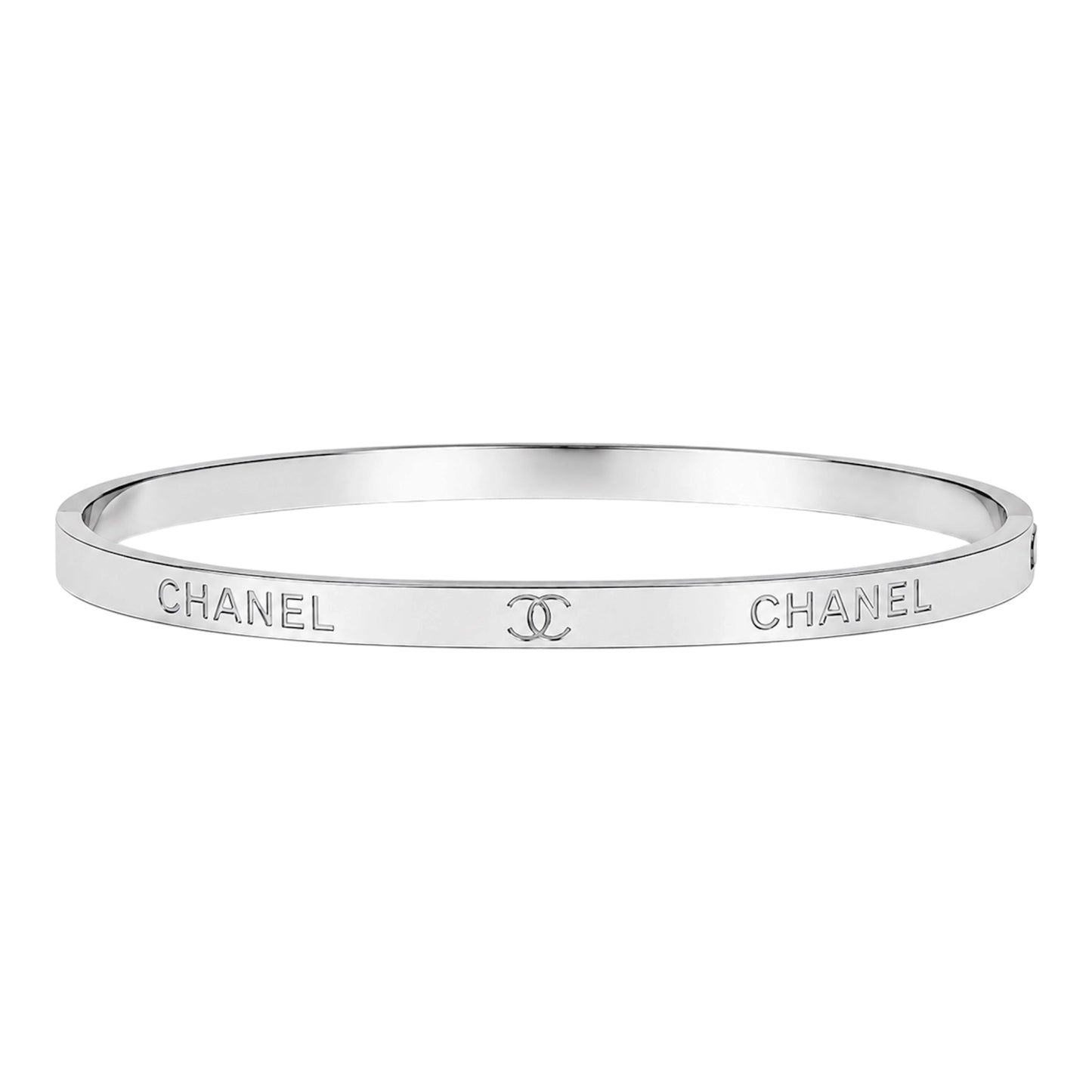 The Silver “Cassie” Bangle