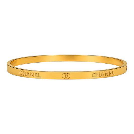 The Gold “Cassie” Bangle