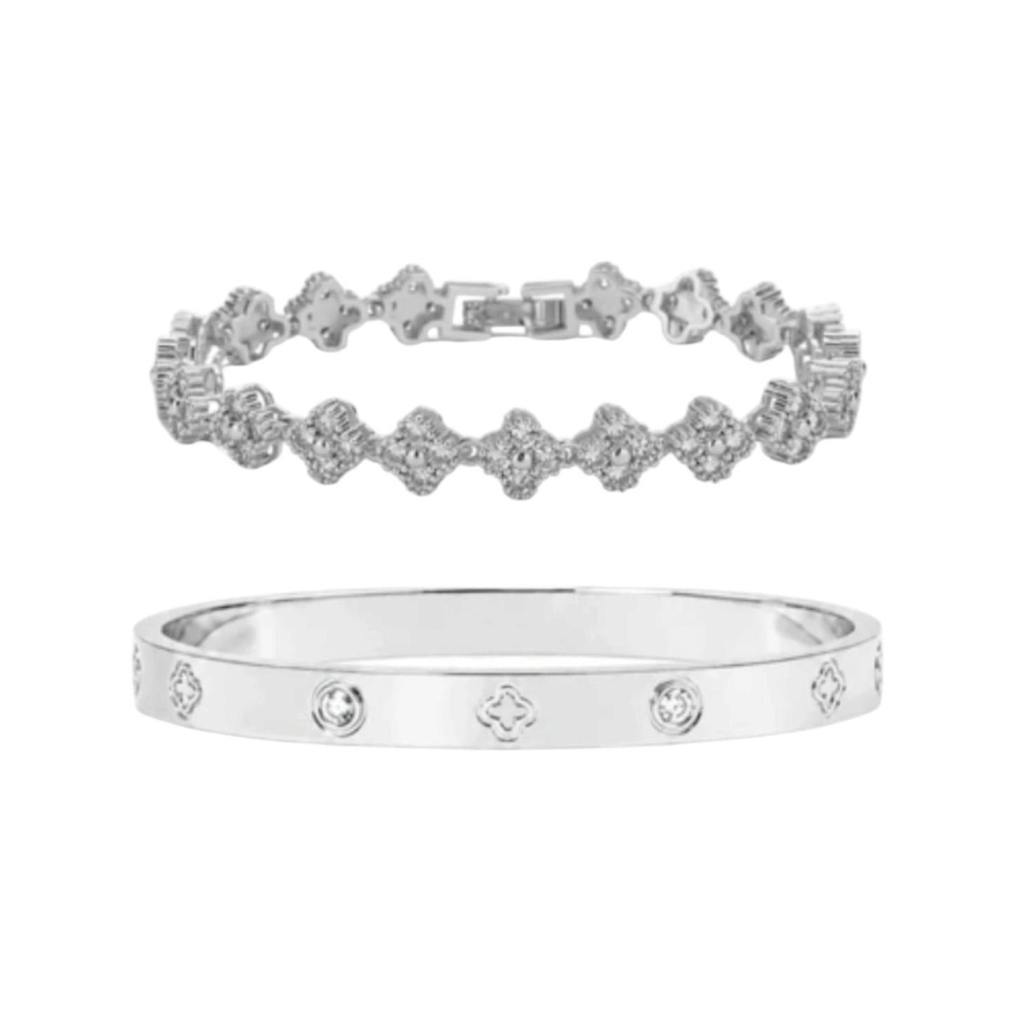 The Silver “Sofia” Stack