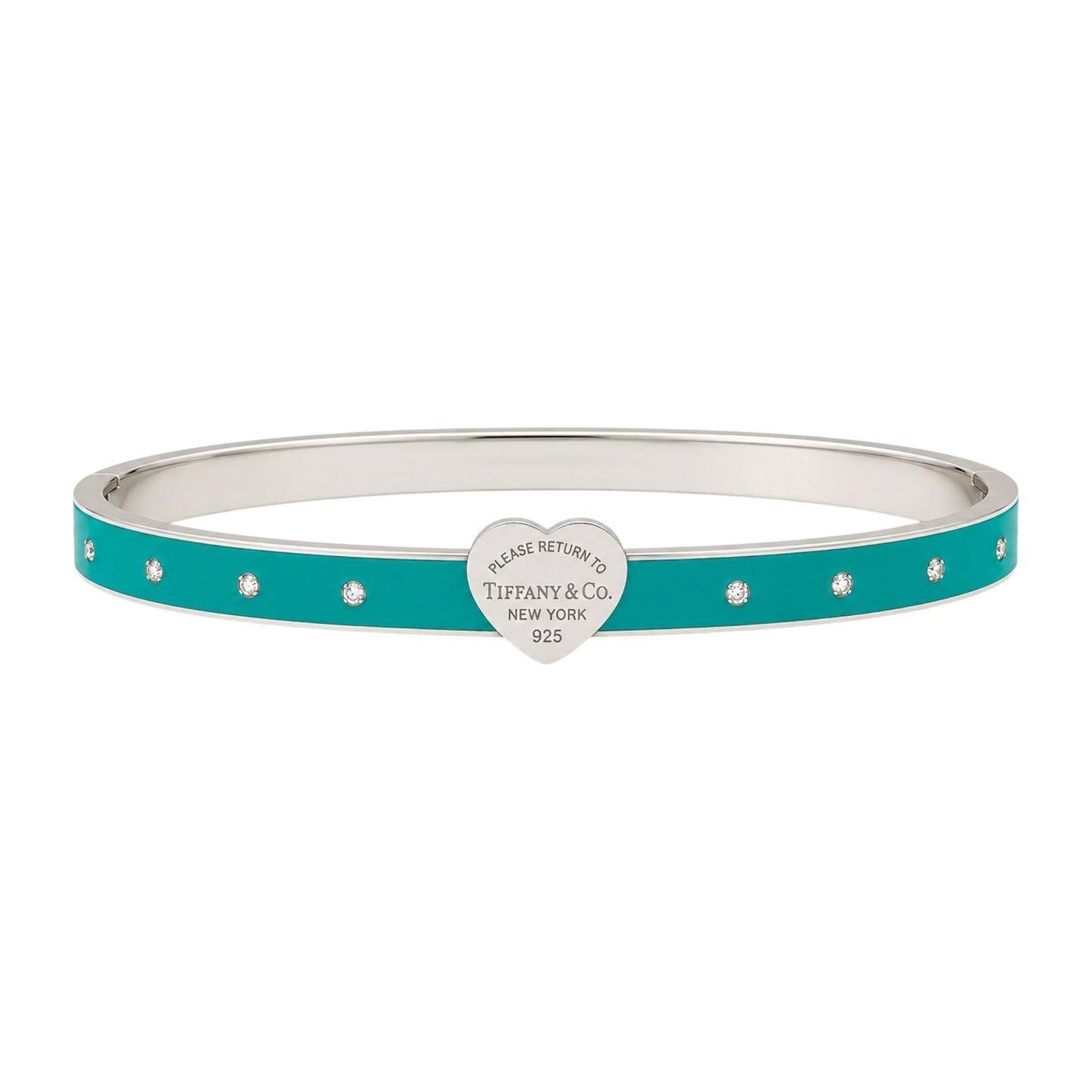 The Turquoise Heart “Talia” Bangle