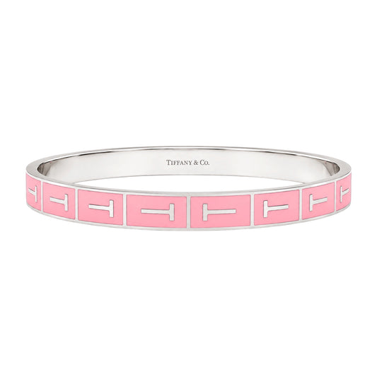 The “Talia” Pink Strip Bangle