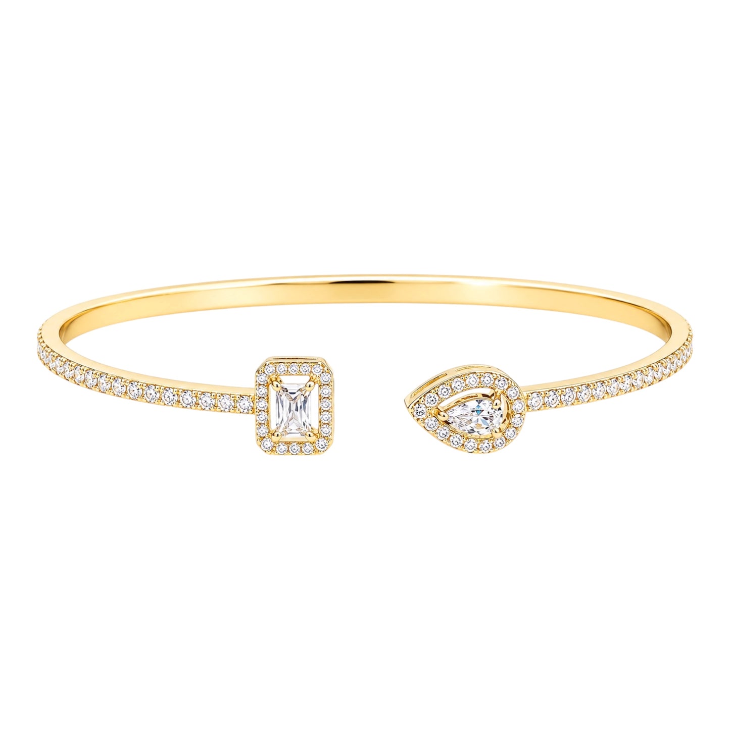 The Gold “Teardrop” Bangle