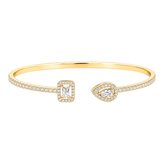 The Gold “Teardrop” Bangle