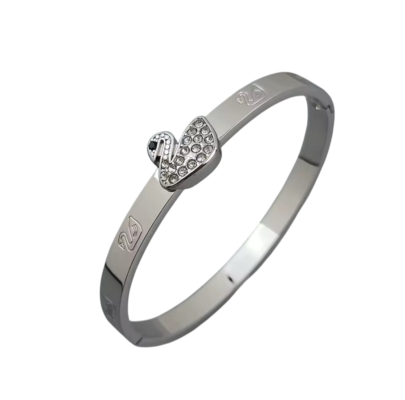 Silver Swan Lake bangle (PRE-ORDER)