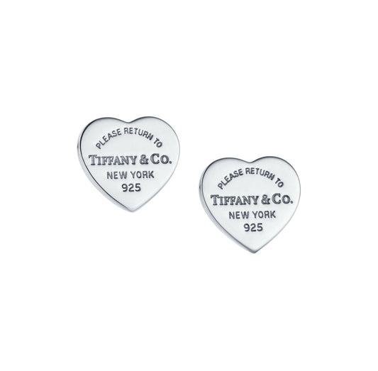 T plain earrings