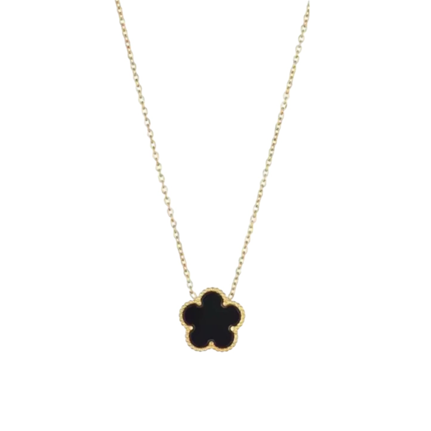 Gold Ash clover necklace (PRE-ORDER)