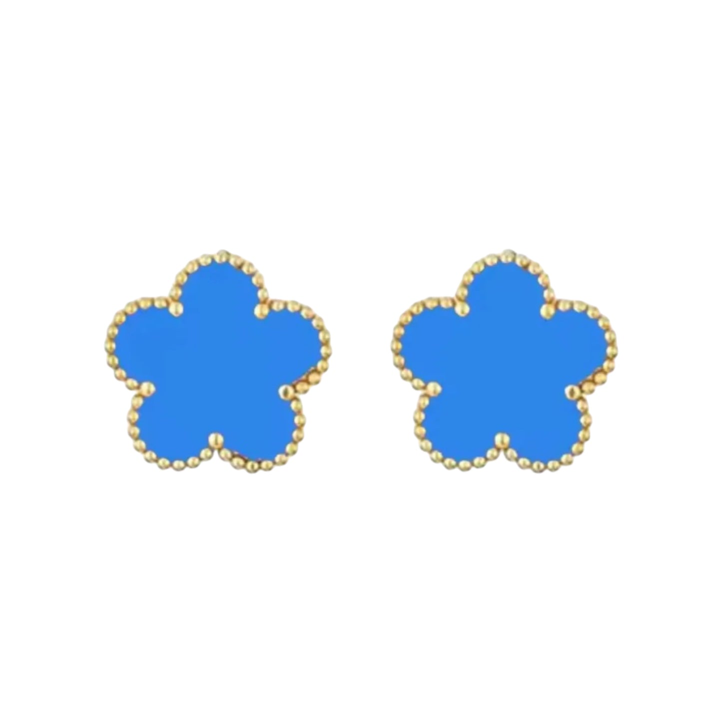 Gold Skye clover earrings (PRE-ORDER)