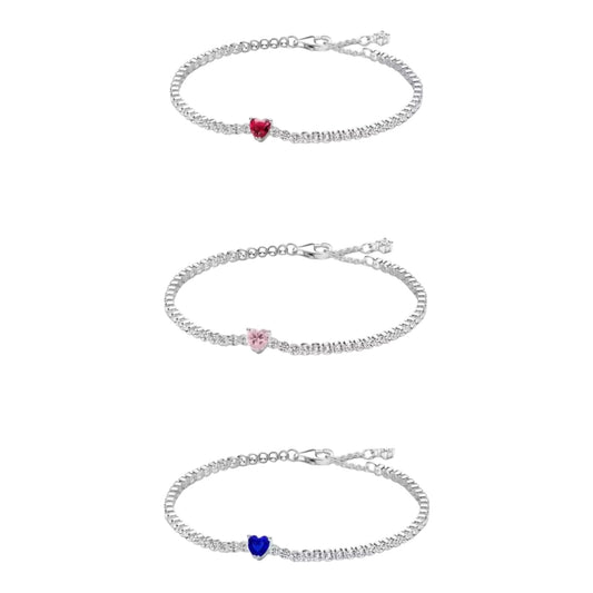 Heart tennis bracelet (PRE-ORDER)