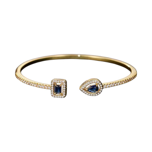 Blue Teardrop Bangle (PRE-ORDER)