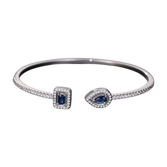 Blue Teardrop Bangle (PRE-ORDER)