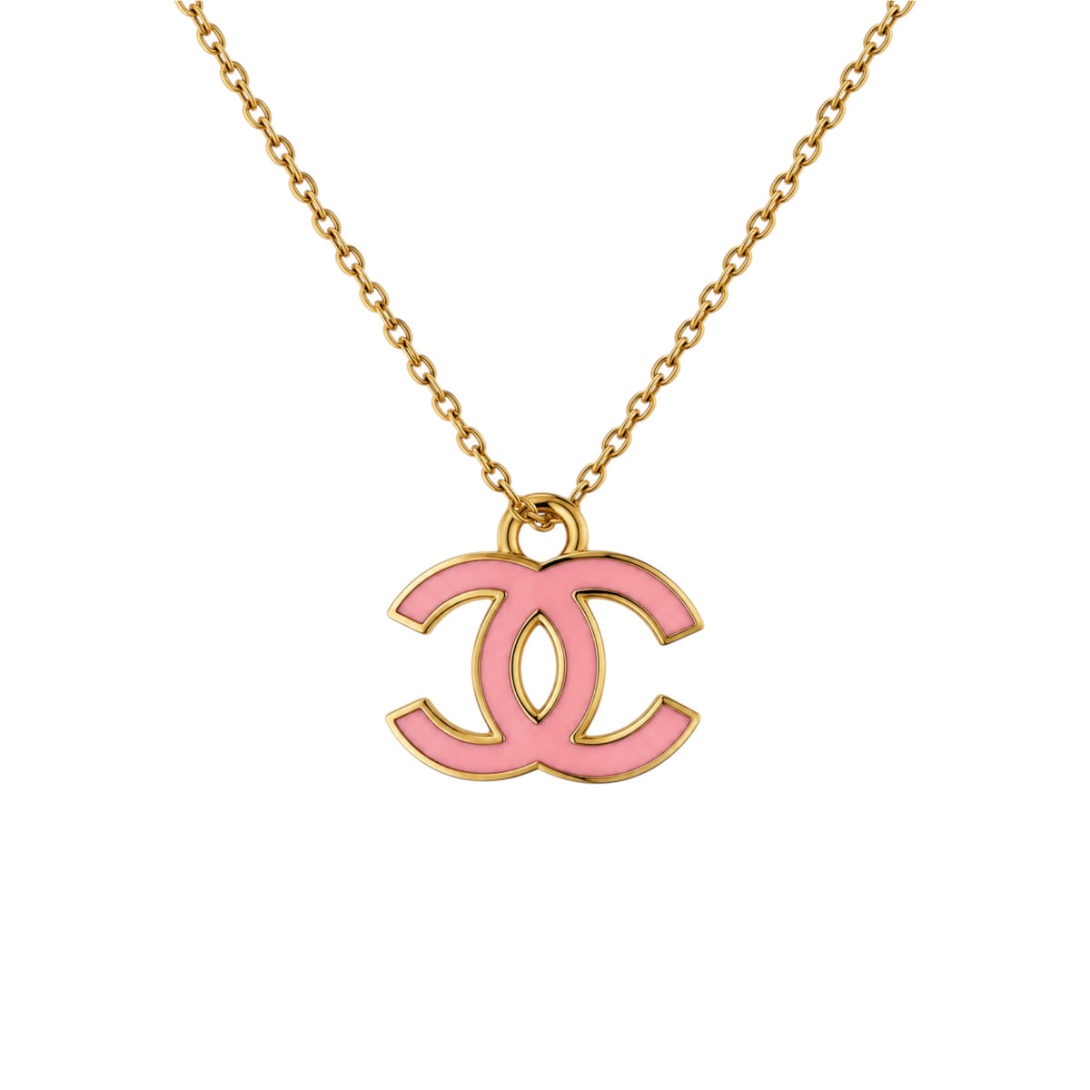 The Pink & Gold “Cassie” Necklace