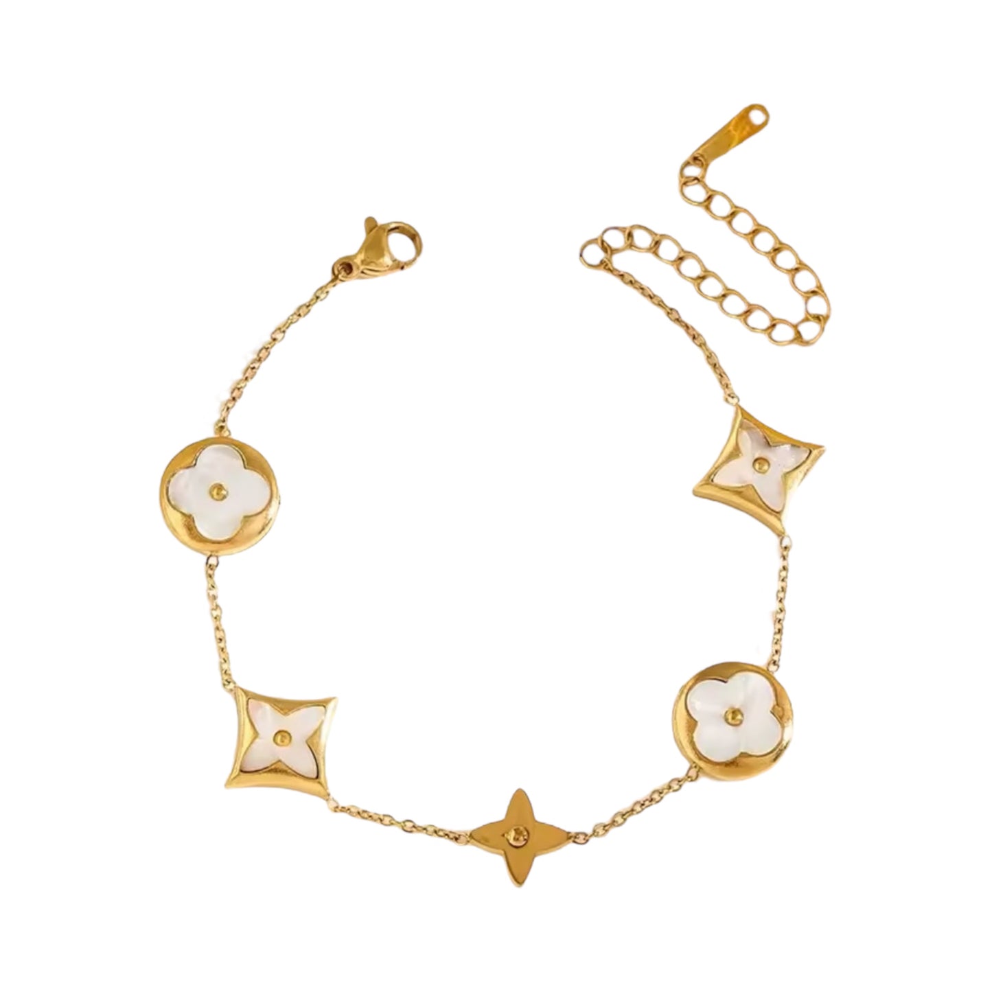 White Blossom Luxe Bracelet