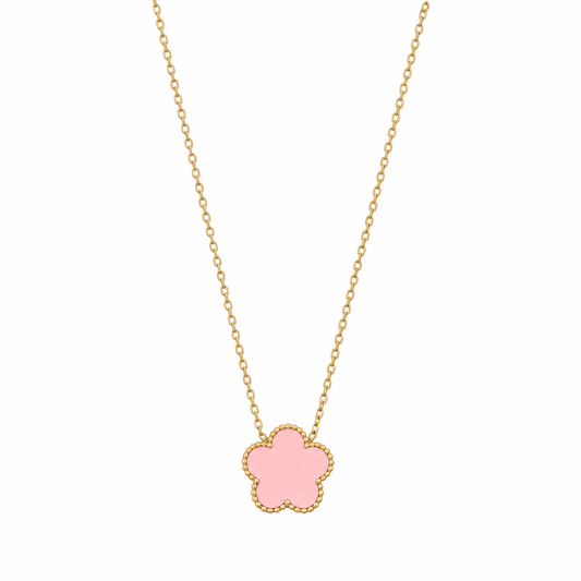 The Gold “Rosá” Clover Necklace